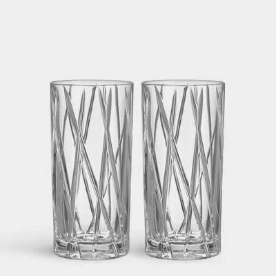 Orrefors City Highball 2-pack In Clear