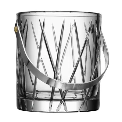 Orrefors City Ice Bucket In Clear
