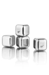 Orrefors City Set Of 4 Ice Cubes In Clear