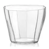 Orrefors Clear Low Reed Vase In Transparent