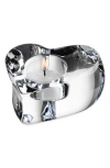 Orrefors Valentino Votive In Clear