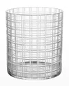 Orrefors Cut In Number Vase In Clear