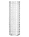 Orrefors Cut In Number Checker Large Vase