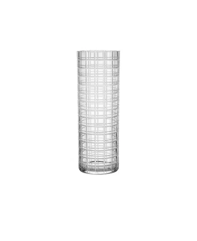 ORREFORS CUT IN NUMBER VASE