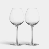 Orrefors Difference Fruit Wine 2-pack In Clear