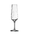 Orrefors Dizzy Diamond Flute In Transparent