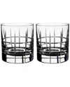 Orrefors Street Set Of 2 After-dinner Glasses