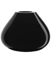 Orrefors Ebon Vase Medium In Black