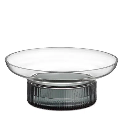 Orrefors Ensemble Smokey Blue/gray Vase, Small