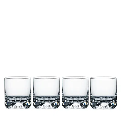 ORREFORS ERIK OLD FASHIONED GLASS, SET OF 4