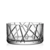 Orrefors Explicit Bowl, Stripes In Clear