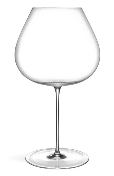 Orrefors Frantzén Set Of 2 Handmade Mature Wine Glasses