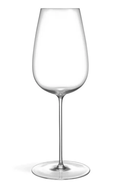 Orrefors Frantzén Set Of 2 Handmade White Wine Glasses