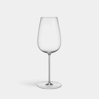 Orrefors Fratzen 15.2oz. Handmade Crystal White Wine Glass In Clear