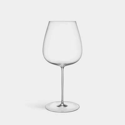 Orrefors Fratzen Handmade Crystal Red Wine Glass In Clear