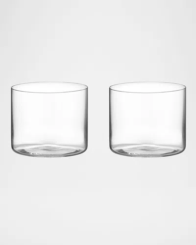 ORREFORS GEOMETRY 10 OZ. TUMBLERS, SET OF 2
