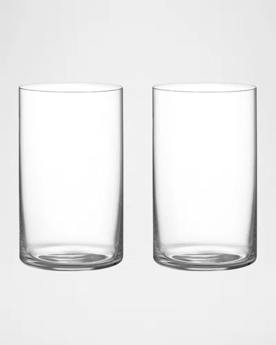 Orrefors Geometry 14 Oz. Beer Glasses, Set Of 2