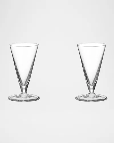 Orrefors Geometry 2 Oz. Snaps Glasses, Set Of 2