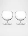 Orrefors Geometry 22.5 Oz. Cognac Glasses, Set Of 2 In Crystal