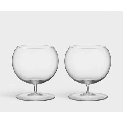 Orrefors Geometry 22.5oz. Handmade Crystal Snifter Set In Clear