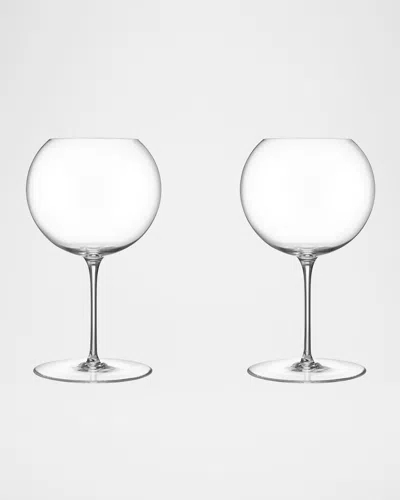 Orrefors Geometry 24.5 Oz. Red Wine Glasses, Set Of 2