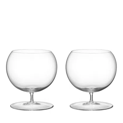 Orrefors Geometry 22.5 Oz. Cognac Glasses, Set Of 2 In Clear