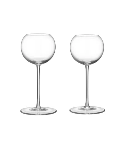 ORREFORS GEOMETRY LIQUEUR GLASS, SET OF 2