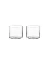 Orrefors Geometry 10 Oz. Tumblers, Set Of 2 In Clear