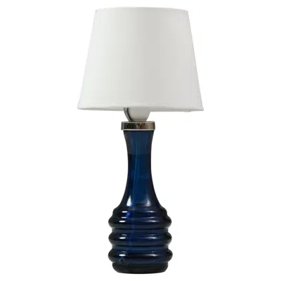 Pre-owned Orrefors Glass Table Lamp, Carl Fagerlund, , Sweden, 1970s In Transparent