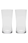 Orrefors Grace Set Of 2 Highball Glasses In Transparent