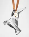 Orrefors Annual Holiday Ornament Homage Dove 2024 In Clear