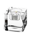 Orrefors Ice Cube Votive In Transparent