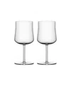 Orrefors Informal Glass Set, 2 Pieces In Clear
