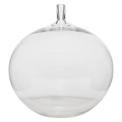 Pre-owned Orrefors Ingeborg Lundin Glass Apple Vase,  Glassworks, 1957 In Transparent
