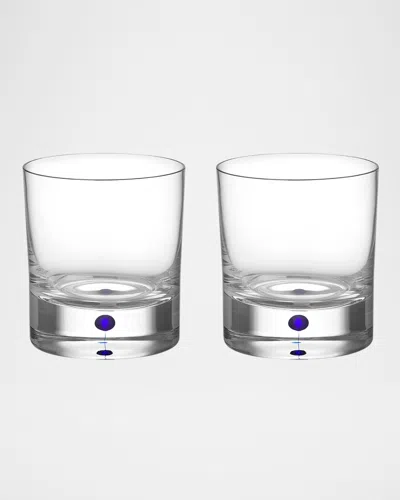Orrefors Intermezzo Blue Old-fashioned Glasses, Set Of 2