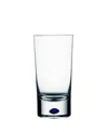 Orrefors Intermezzo Blue Tumbler Glass In Clear