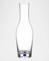 Orrefors Intermezzo Blue Wine Carafe In Clear/blue