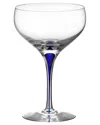 Orrefors Intermezzo Blue Coupe In Multi