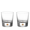 Orrefors Intermezzo Gold Old Fashion Glass, Set Of 2 - Exclusive In Clear
