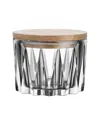Orrefors Kosta Boda Handmade Small Sarek Bowl With Lid