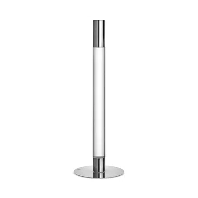 Orrefors Lumiere Candlestick Holder, Large In Silver