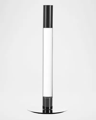 ORREFORS LUMIERE CANDLESTICKS, SET OF 2