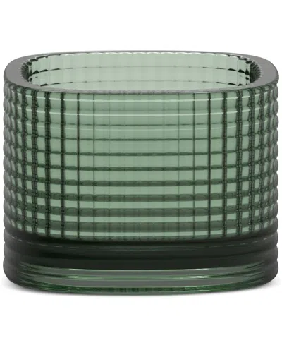 ORREFORS MAGICA SUPER CIRCLE CRYSTAL VOTIVE HOLDER, SMALL