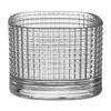 Orrefors Magica Super Circle Crystal Votive Holder, Small In Transparent