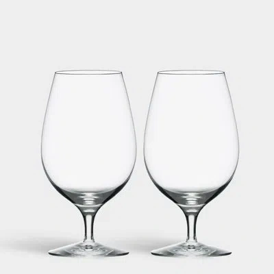 Orrefors Merlot Beer Iced Beverage 2-pack In Clear