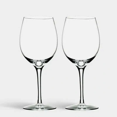 Orrefors Merlot Wine Large 2-pack In Clear