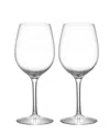 Orrefors Merlot Wine Small Barware, Set Of 2 In Clear