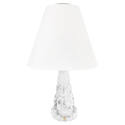 Pre-owned Orrefors Mid-century Modern Desk Lamp By Carl Fagerlund, , Circa 1940 In Transparent