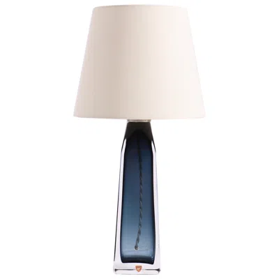 Pre-owned Orrefors Midcentury Table Lamp Designed By Carl Fagerlund For  Glass, 1950s In Sand