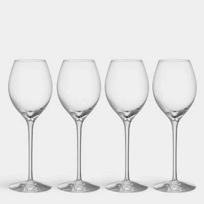 Orrefors More 10.5oz. Crystal Red Wine Glass Set In Clear